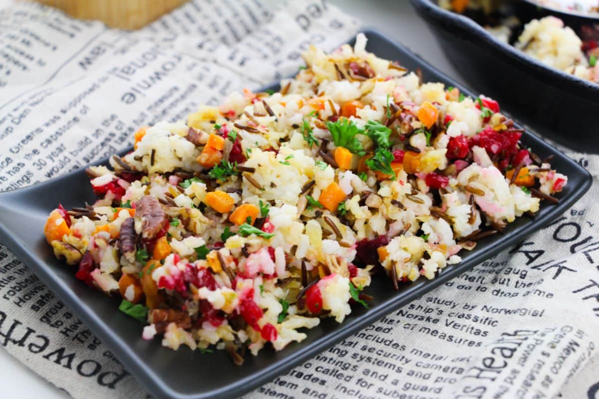 Healthy Vegetarian Rice Pilaf: Low Sodium & High Fiber Recipe